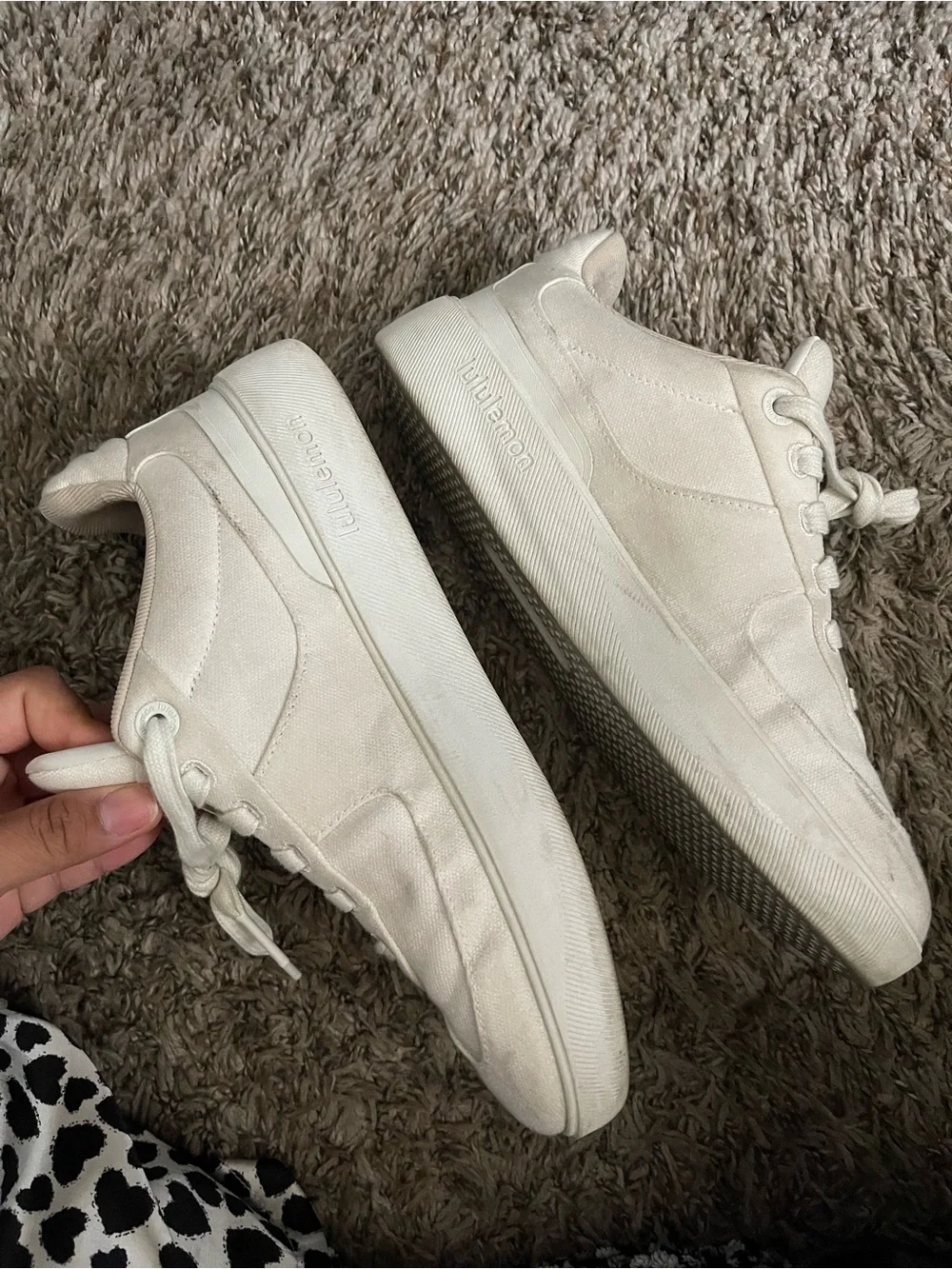 lululemon athletica Cream Low-Top Sneakers - Picture 9 of 11